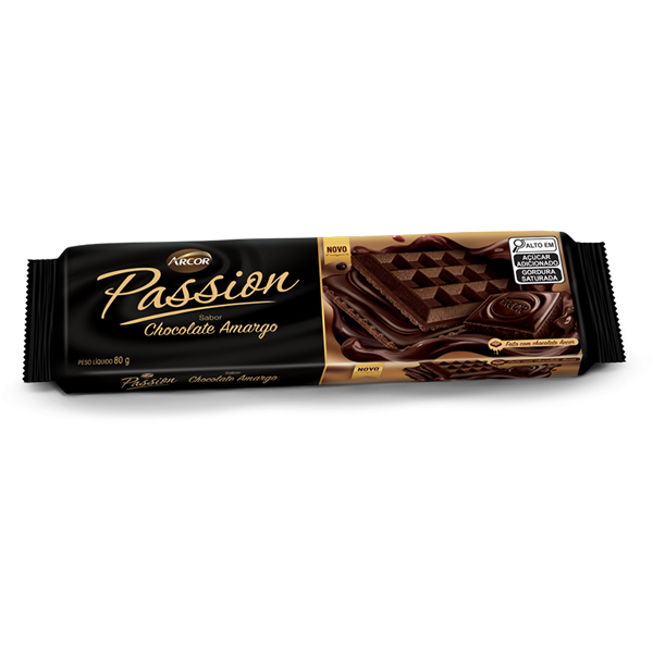 Biscoito Bauducco Amanteigado Chocolate 11,8G - 80 Unidades